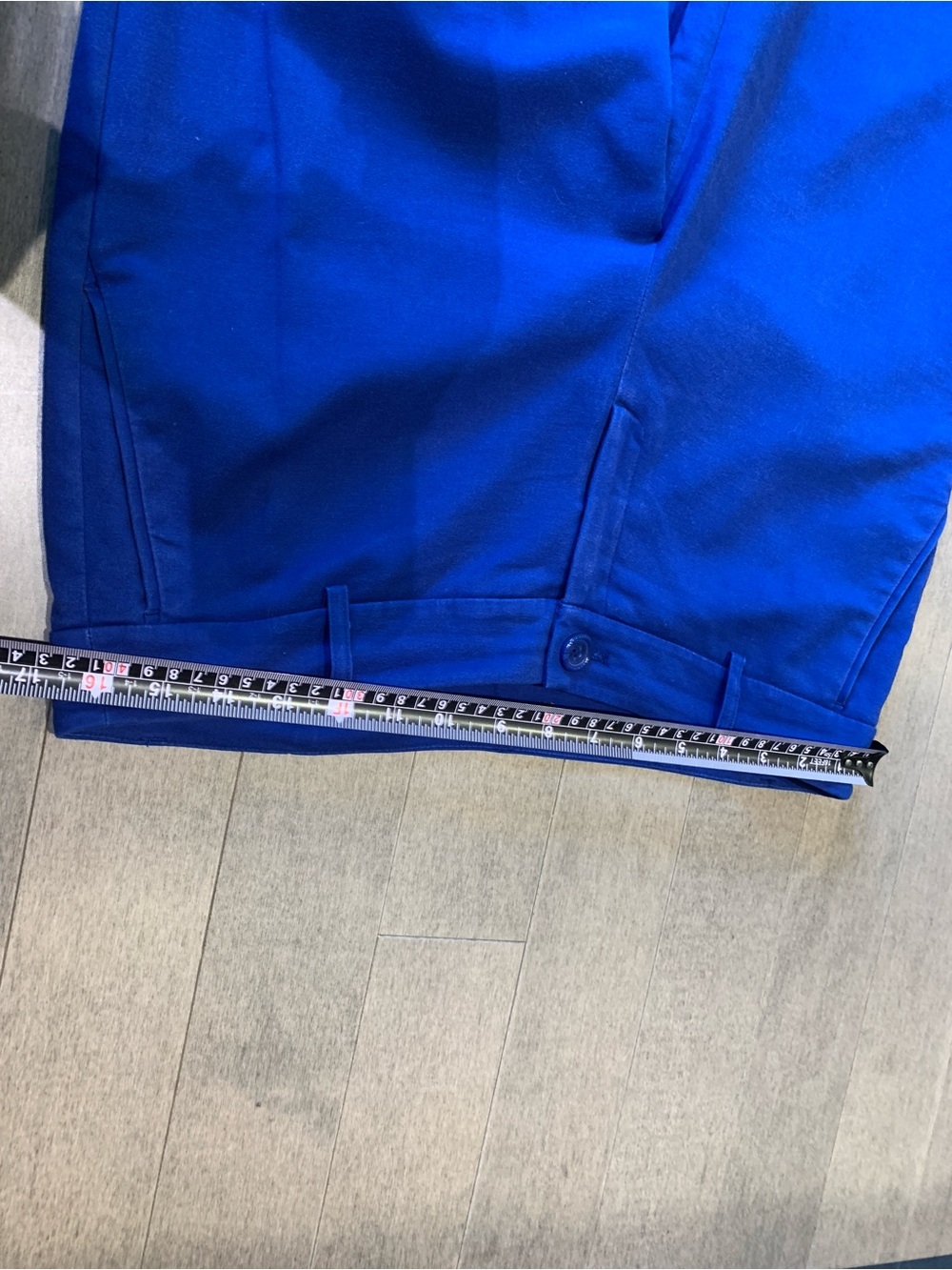 Dalia Royal Blue Cropped Straight Leg Pants Size 10 - Picture 7 of 15